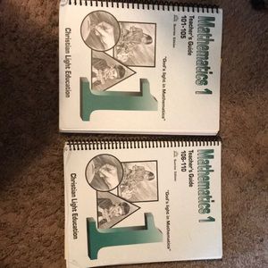 CLE Math 1 teacher guide lot
